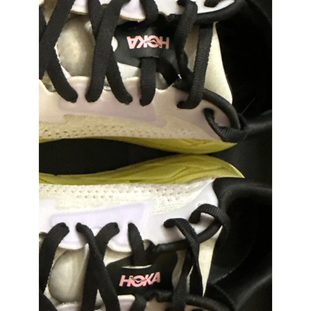 Hoka Arahi 7 Womens Running Shoes Starlight Glow / Yuzu Colorway Sz 8  Sneakers